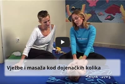 Vježbe i masaža kod dojenačkih grčeva (kolika)