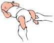 vježbe za bebe - položaj tabana